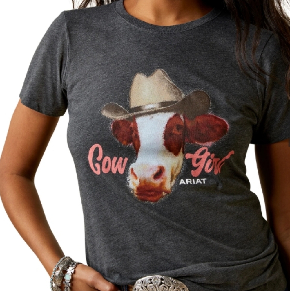 Ariat Gray Cowgirl Graphic T-Shirt